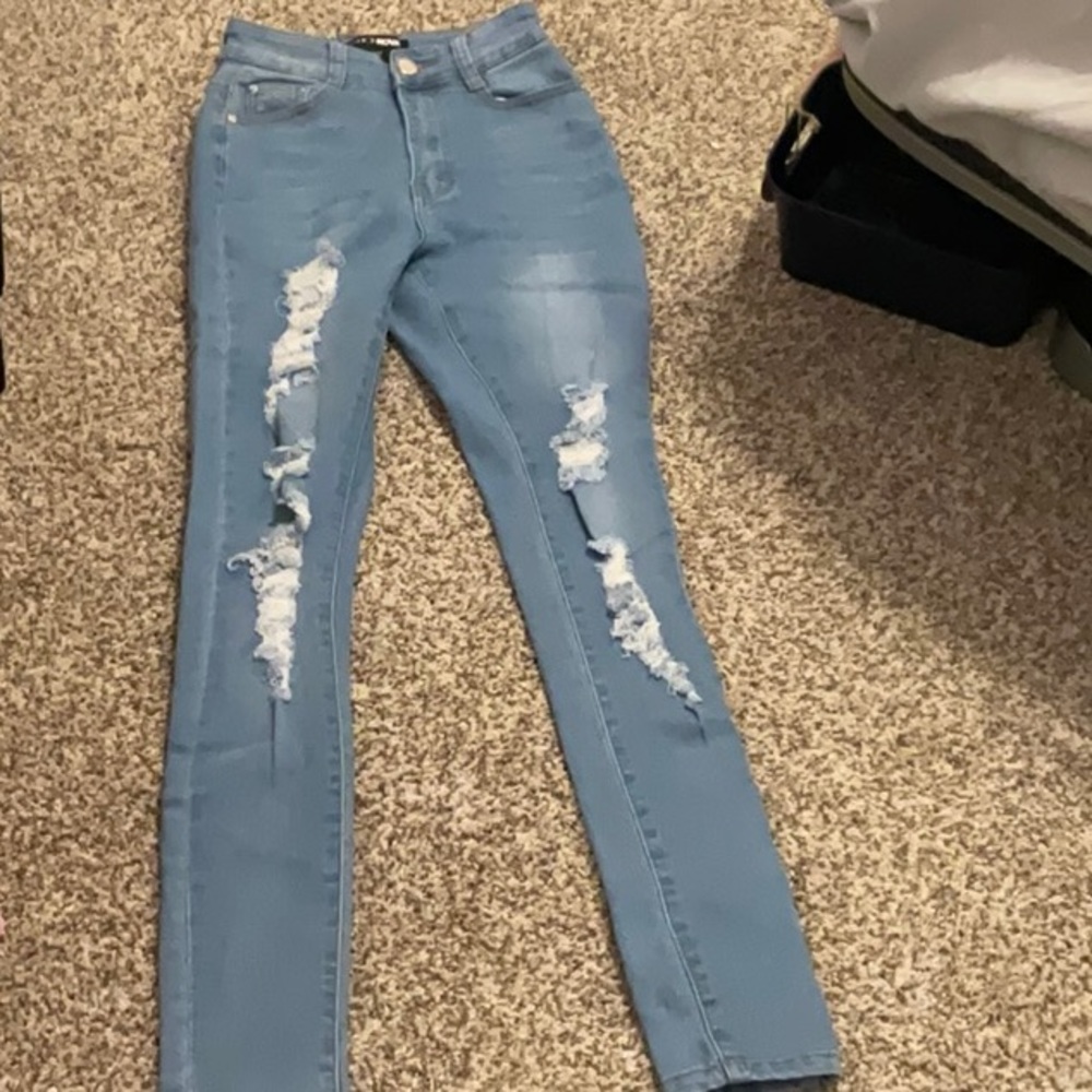 size 1/2 skinny jeans